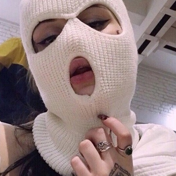 Other - White Ski Mask (NEW)